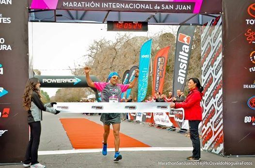 Darío Burgos ganó la Maratón de San Juan