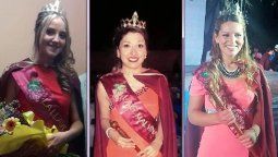Eligieron otras tres reinas distritales de la Vendimia