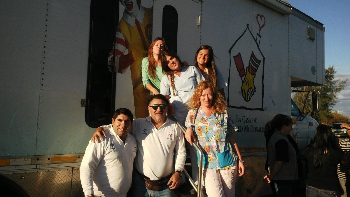 La Casa Ronald McDonald desplegó su 2do Operativo Sanitario para los niños de Lavalle