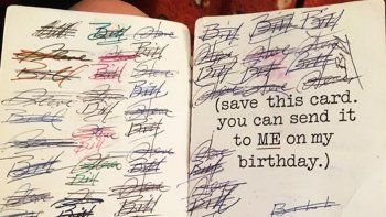 Usaron la misma tarjeta de cumpleaños durante 47 años seguidos