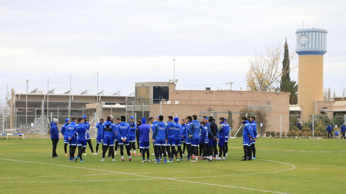 Godoy Cruz realizó la última práctica en Coquimbito
