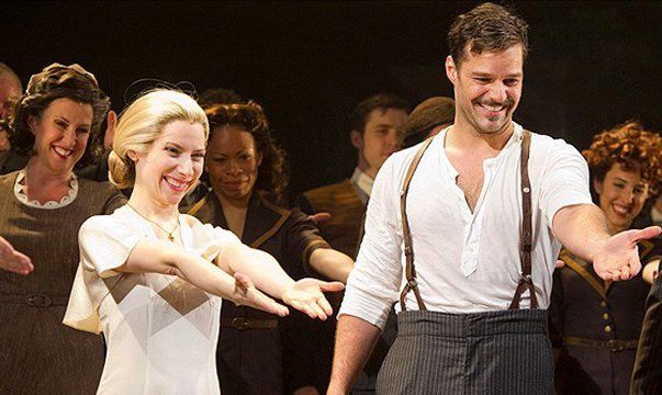 Elena Roger y Ricky Martin presentaron “Evita” al mundo