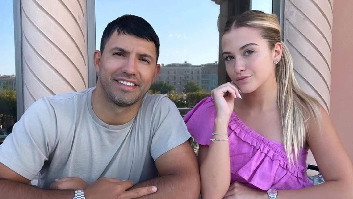 El Kun Agüero y Sofía Calzetti estuvieron junto por un largo tiempo.