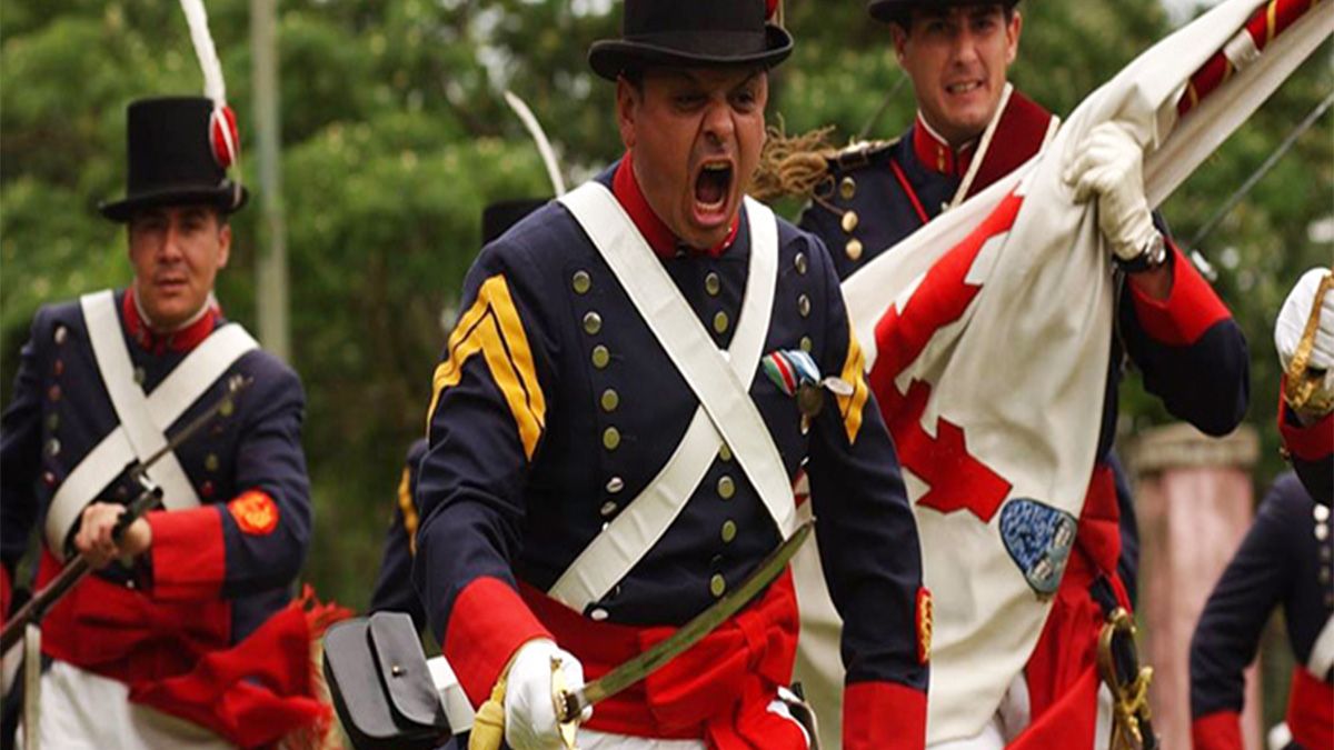 El Regimiento de Patricios fue fundado luego de la invasión inglesa al Río de la Plata.