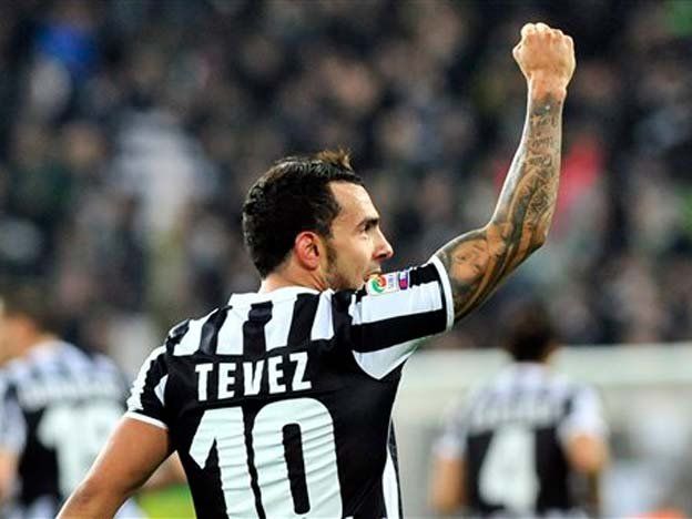 Tevez marcó el gol del triunfo de la Juve ante Torino