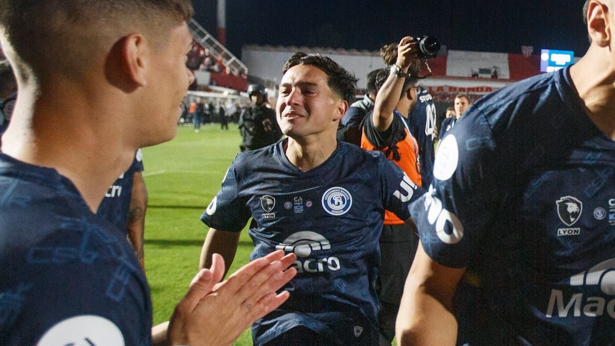 Luciano Gómez sintió mucha emoción por la consagración en la Copa Argentina.