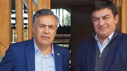 Legisladores nacionales por Mendoza: Alfredo Cornejo y Omar De Marchi.