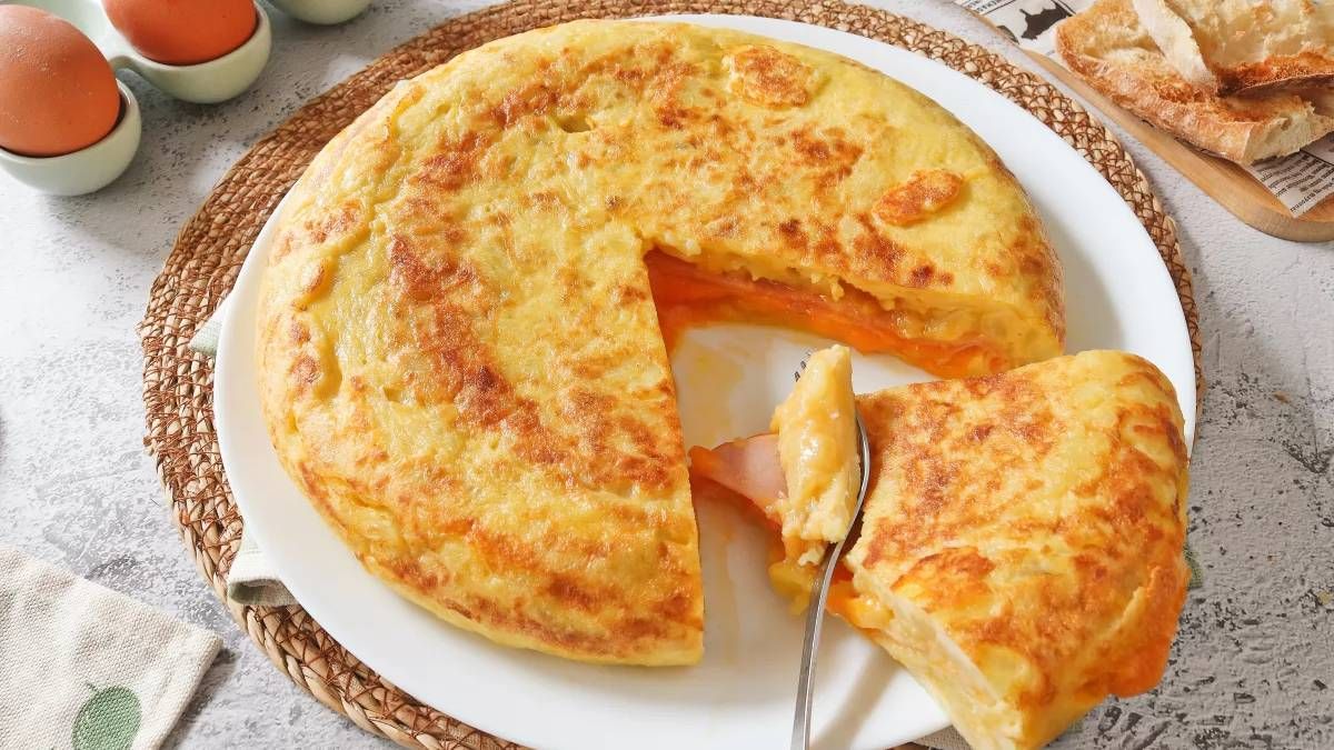 Recetas: tortilla de papas rellena de jamón y queso. Foto: gentileza bonviveur. Recetas: tortilla de papas rellena de jamón y queso. Foto: gentileza bonviveur.