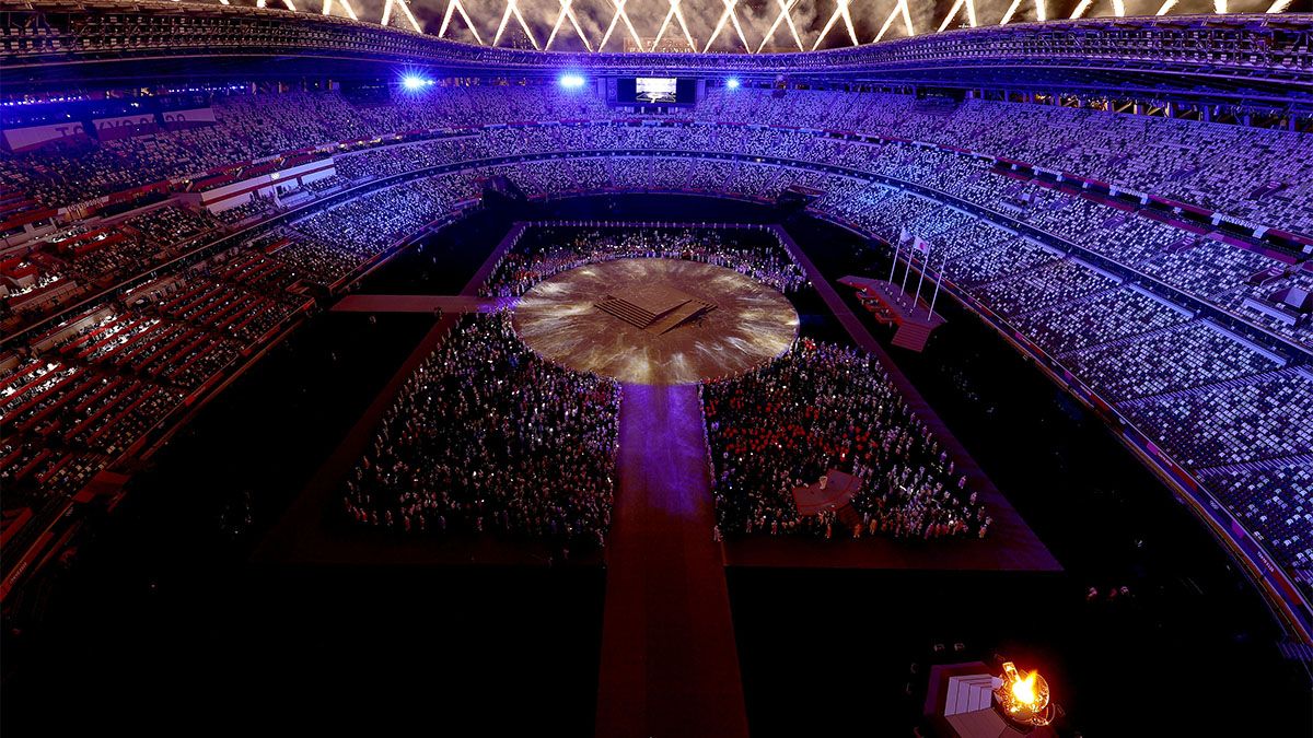 La ceremonia de cierre de los Juegos Olímpicos 2021