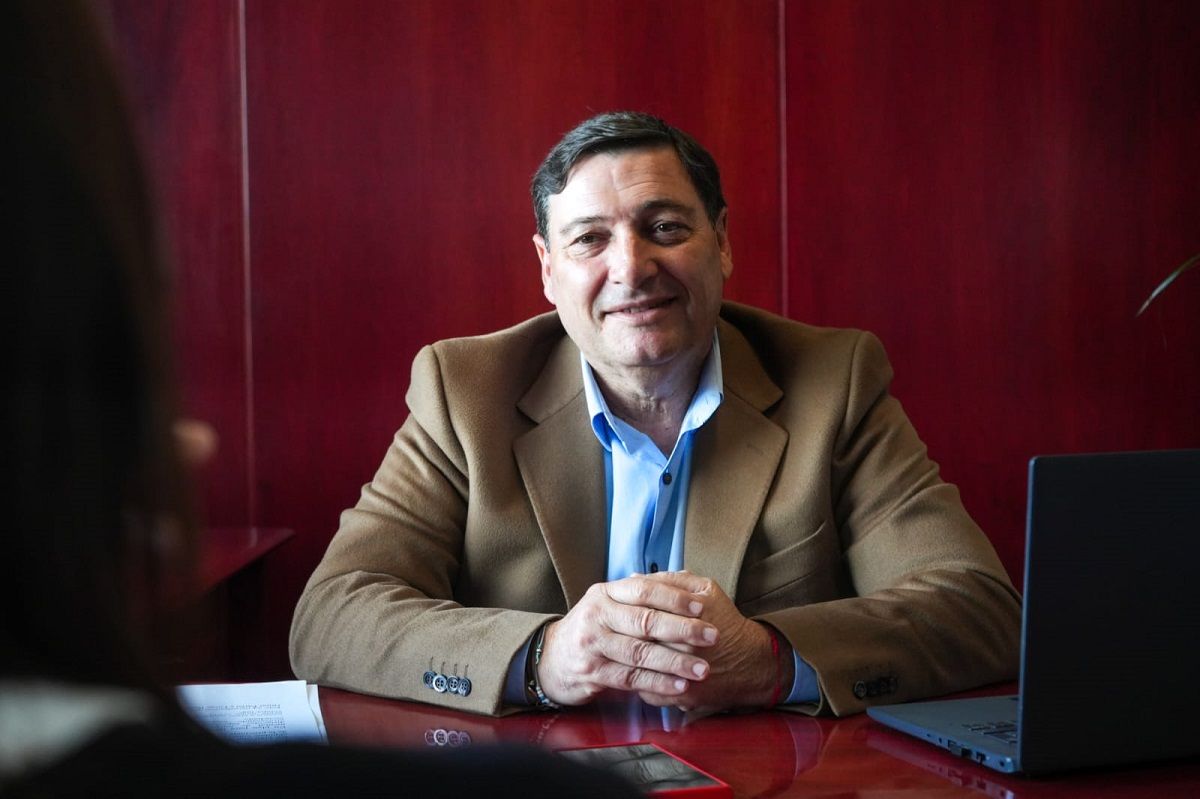 Omar Parisi, candidato a Gobernador por el Frente Elegí.
