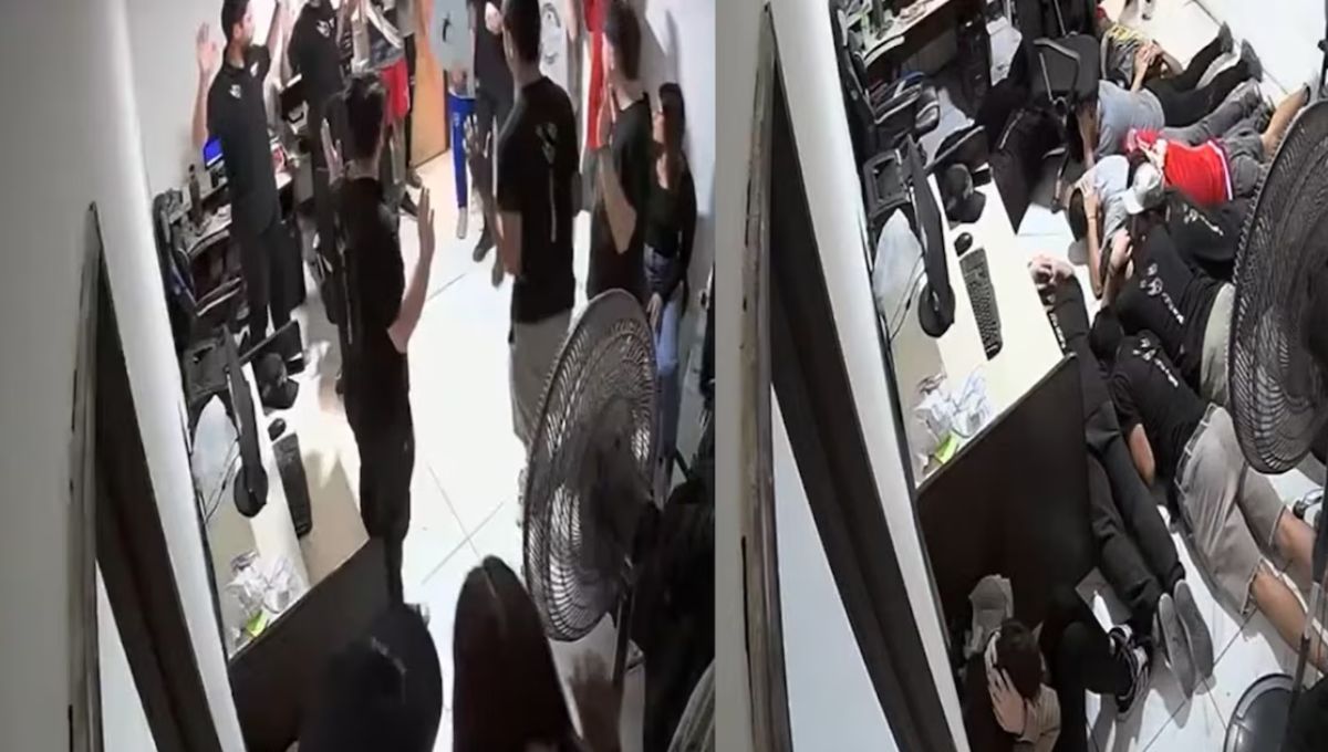 Todo empezó con un supuesto allanamiento.