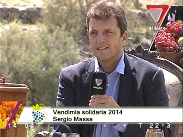 Vendimia Solidaria: Sergio Massa destacó que Mendoza haya transformado su propia realidad