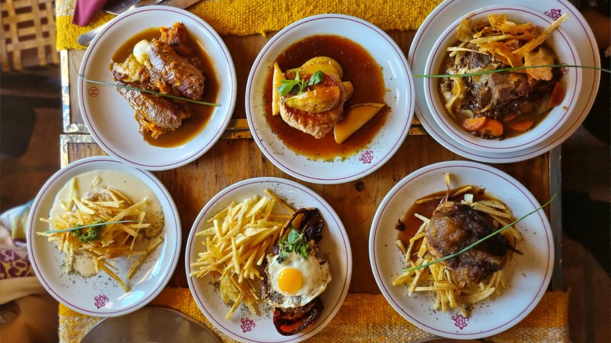 Platos principales en el Restaurante Las Carreras. (Foto: Federico Zalazar) Platos principales en el Restaurante Las Carreras. (Foto: Federico Zalazar)