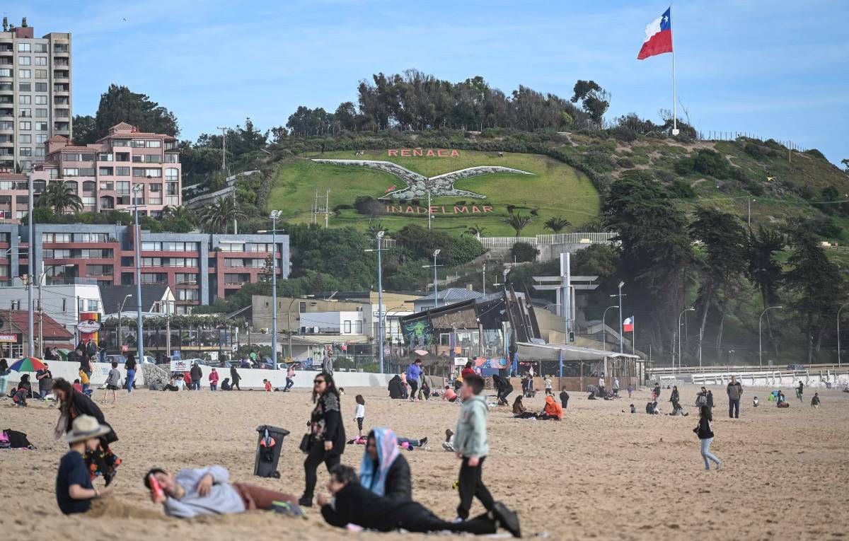 Viña del Mar, un lugar solicitado para las vacaciones.