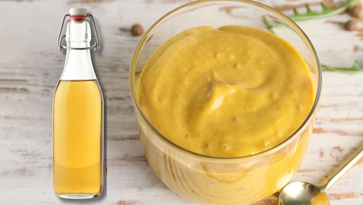 También puedes colocar vinagre en la mayonesa, el ketchup y otras salsas. También puedes colocar vinagre en la mayonesa, el ketchup y otras salsas.