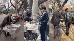 Un mendocino le compró todas las empanadas a un vendedor y su reacción emocionó a todos