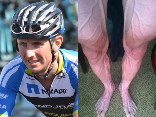 Así están las piernas de un ciclista en el tramo final del Tour de Francia