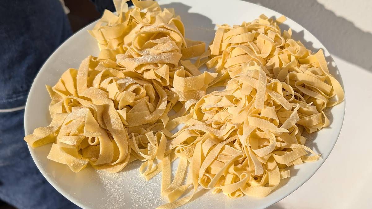 Recetas: fideos caseros con tuco. Foto: gentileza laragazzacolmattarello.