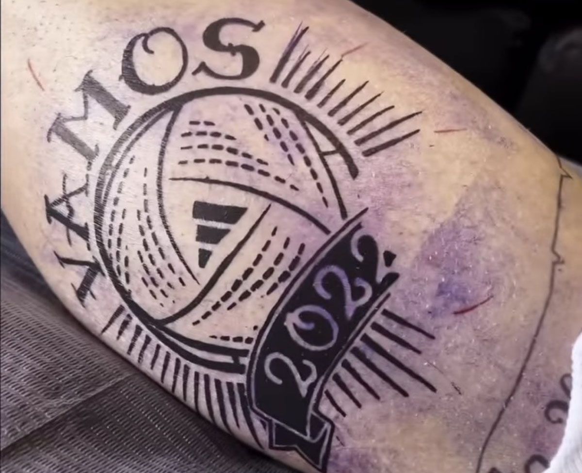 El supuesto tatuaje de Lionel Messi en la previa del Mundial de Qatar