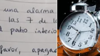 Vecinos enojados con un 