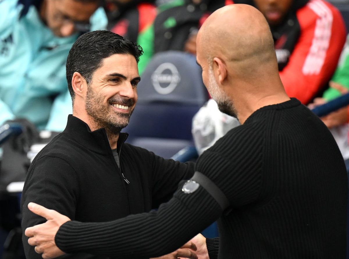 Arteta y Guardiola trabajaron juntos en el City. Arteta y Guardiola trabajaron juntos en el City.