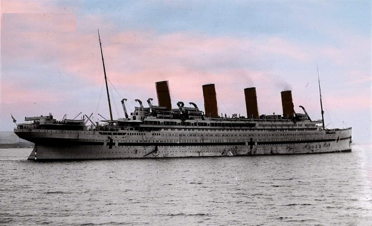 El Britannic era el barco hermano del conocido Titanic, y también terminó naufragando. El Britannic era el barco hermano del conocido Titanic, y también terminó naufragando.
