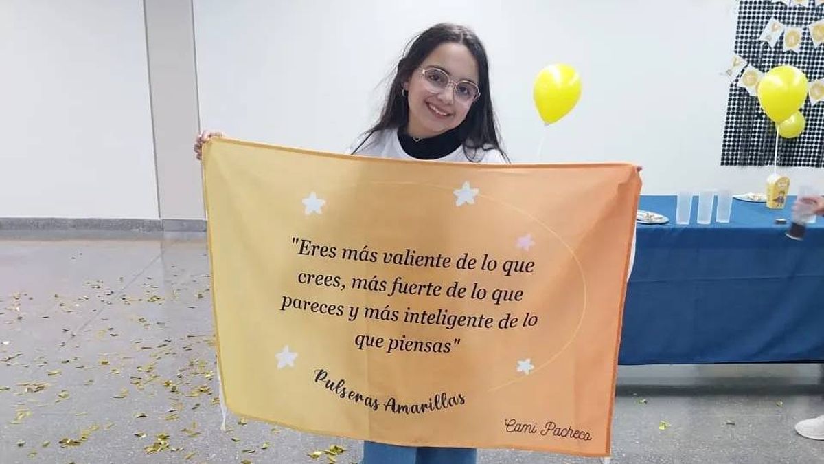 Luana hoy deja su mensaje de esperanza en su General Alvear natal tras curarse del cáncer.