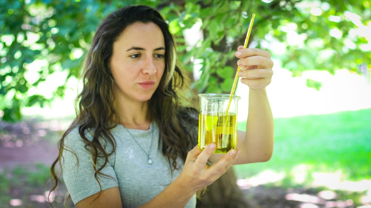 Kathe explicó que la principal ventaja de sus productos es evitar los tóxicos. Kathe explicó que la principal ventaja de sus productos es evitar los tóxicos.