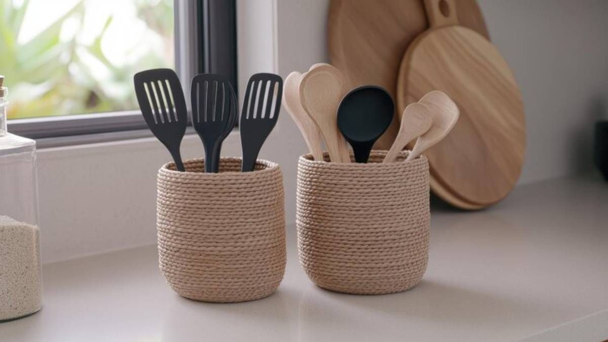 Manualidades: crea con tus propias manos este hermoso porta utensilios en tendencia