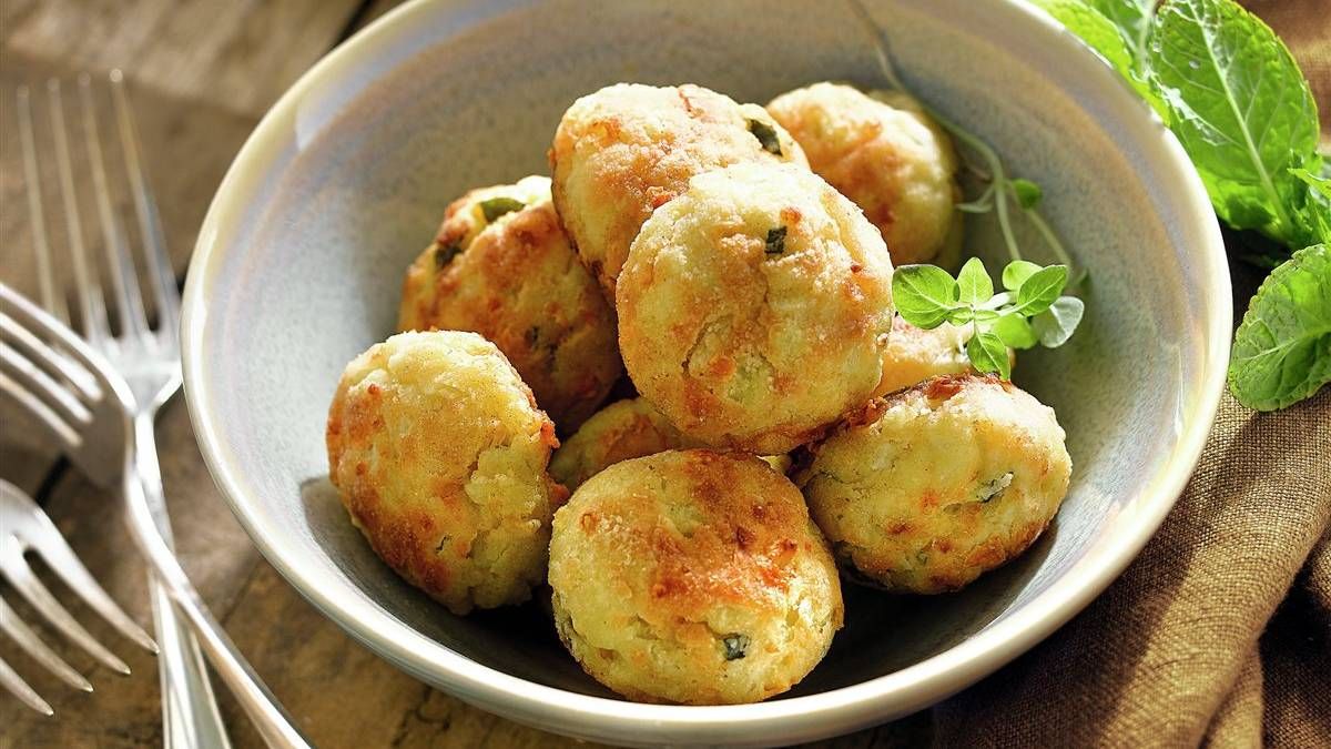 Recetas: bolitas de queso y coliflor cremosas. Foto: gentileza cocina.lecturas.