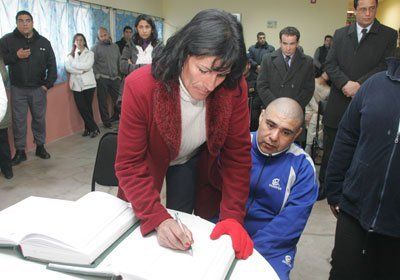 El travesti Diana y su novio Osvaldo se casaron con todas las de la ley en la cárcel