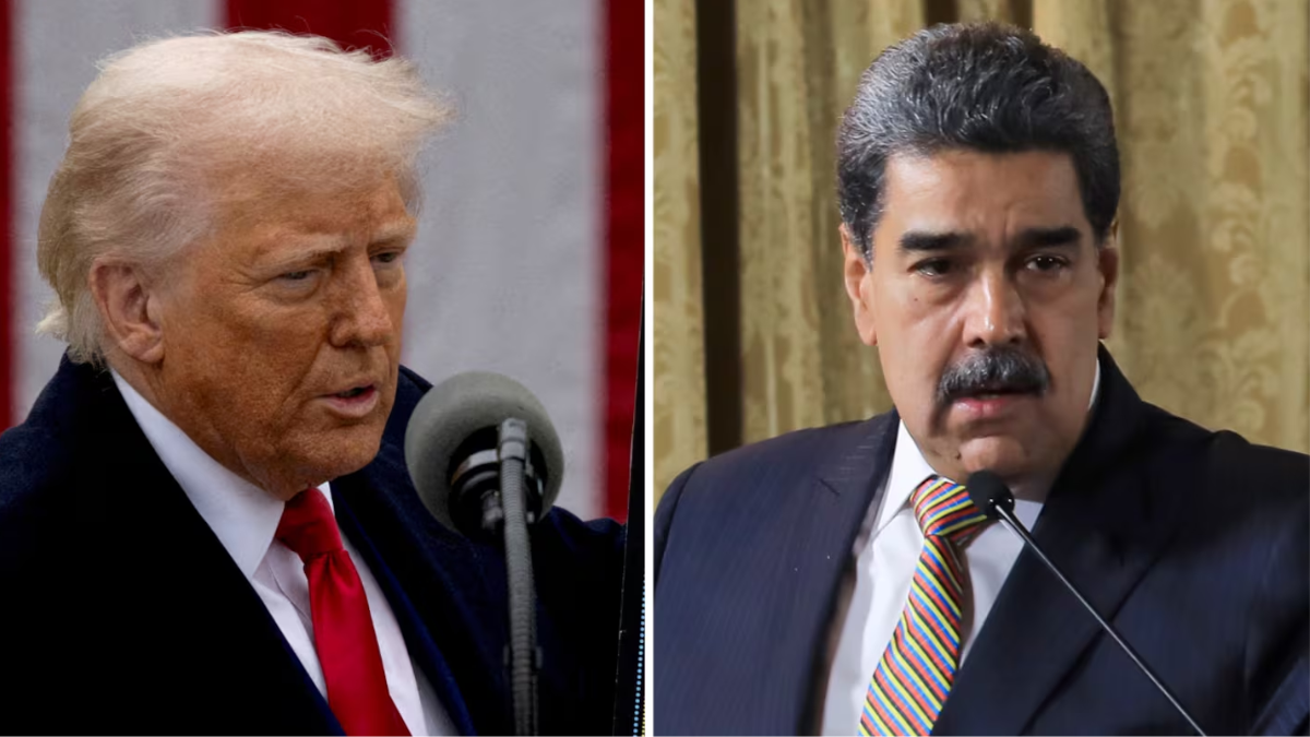 Donald Trump y Nicolás Maduro.