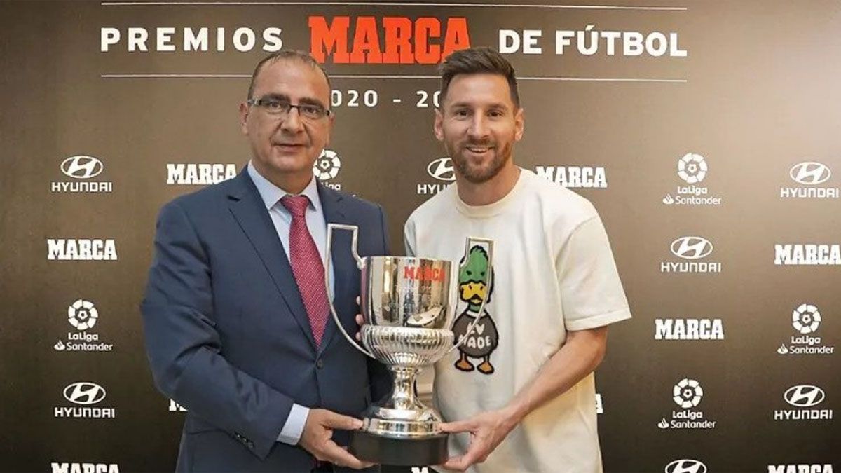 Messi, por octava vez el Pichichi de la Liga española