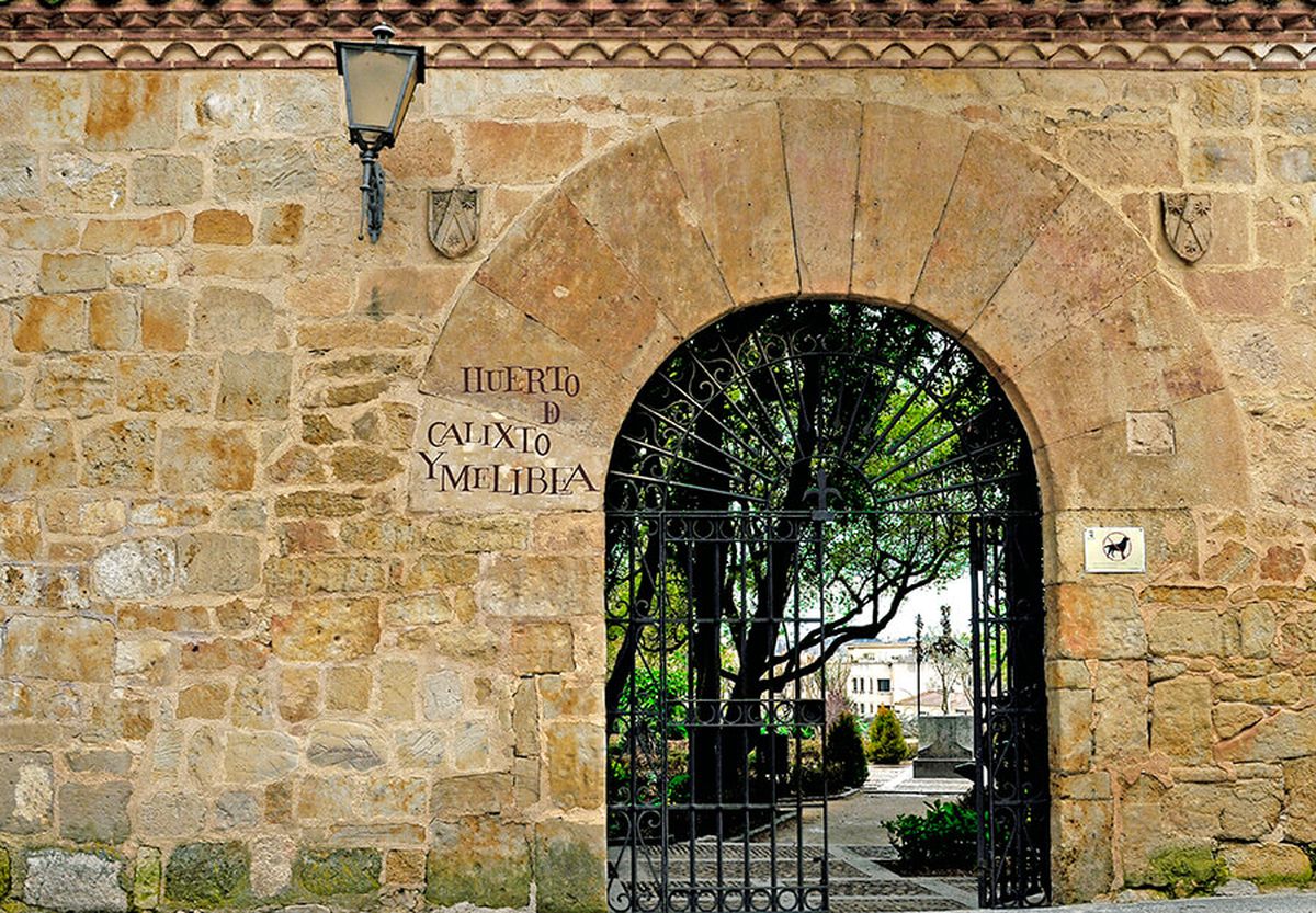 Huerto de Calixto y Melibea. Huerto de Calixto y Melibea.