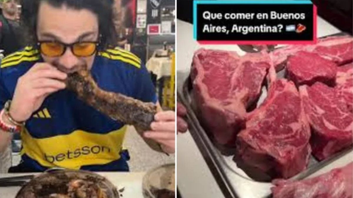Visitó Buenos Aires y criticó a las parrillas de lujo porteñas
