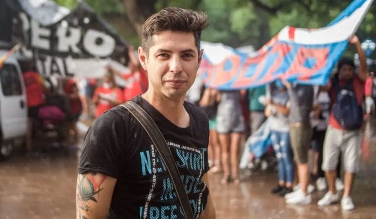 Facundo Terraza, precandidato a intendente de Luján de Cuyo por el Frente de Izquierda.