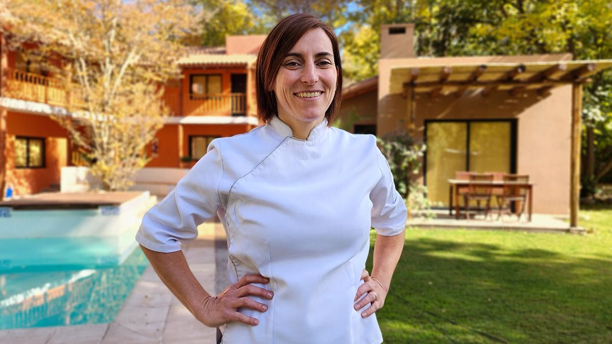 La chef derrocha simpatía.