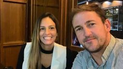 Julieta Silva y su actual pareja, Lucas Giménez. Ambos se denunciaron mutuamente por violencia, pero a Gimenez se le encontraron golpes y ella tiene antecedentes penales. 