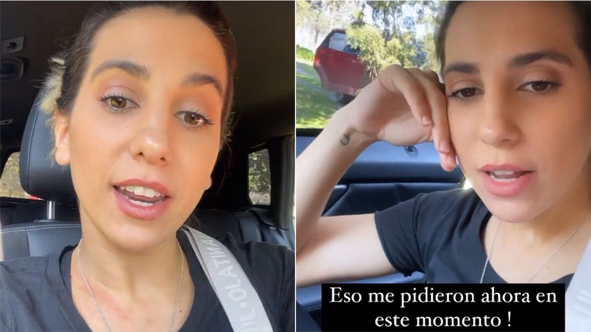 El exabrupto Cinthia Fernández: