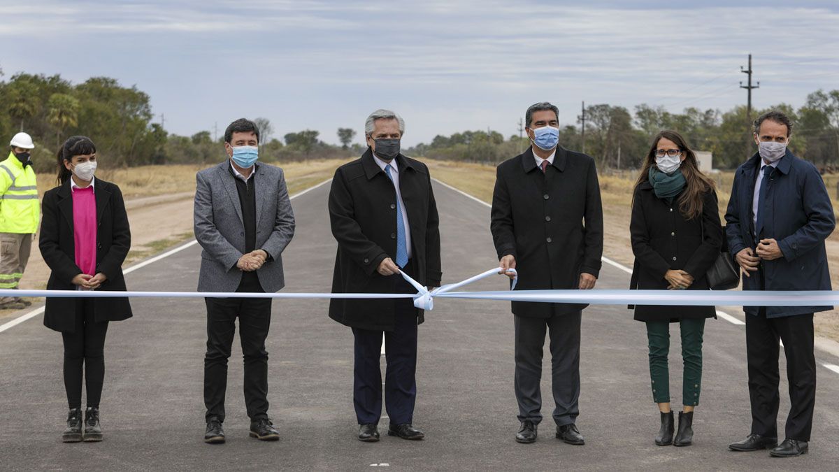 Durante la inauguración de obras en Chaco el Presidente se refirió a los muertos por Covid en Argentina.