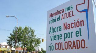 Más de la campaña de La Pampa contra Mendoza por el Atuel