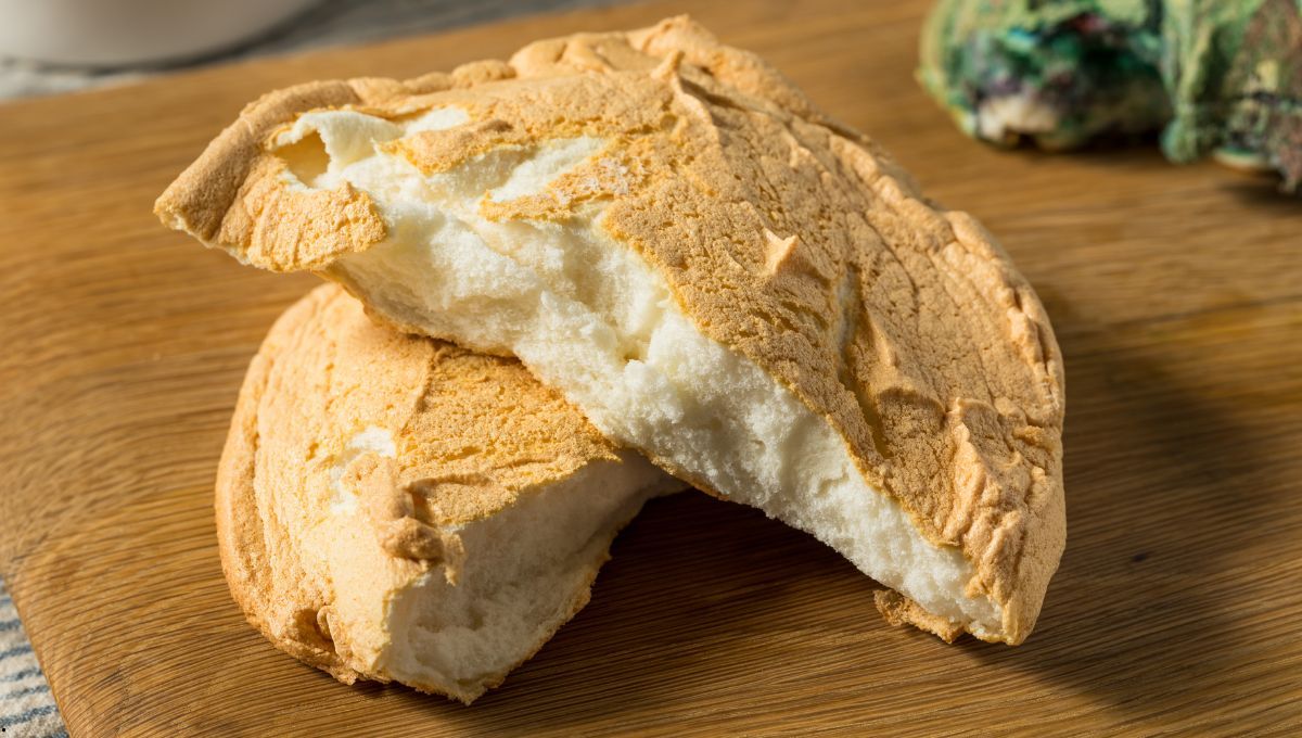 El pan nube en sartén se prepara con solo 4 ingredientes. El pan nube en sartén se prepara con solo 4 ingredientes.