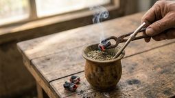 El mate debe estar vacío a la hora de hacer este truco casero. Imagen ilustrativa.&nbsp;