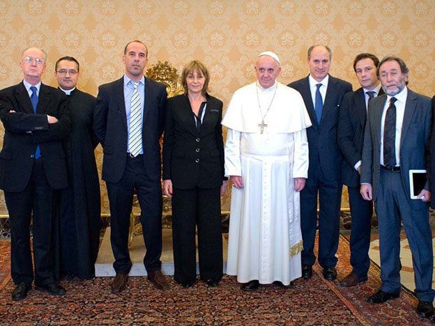 Gils Carbó se reunió con el papa Francisco en el Vaticano
