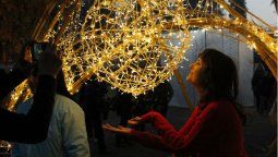 Guaymallén encendió una noche de luz y fuego