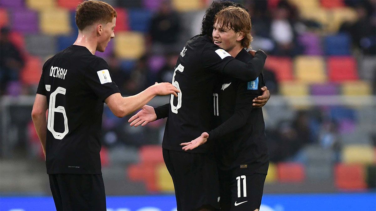 Nueva Zelanda venció a Guatemala, en su debut en el Mundial Sub 20.