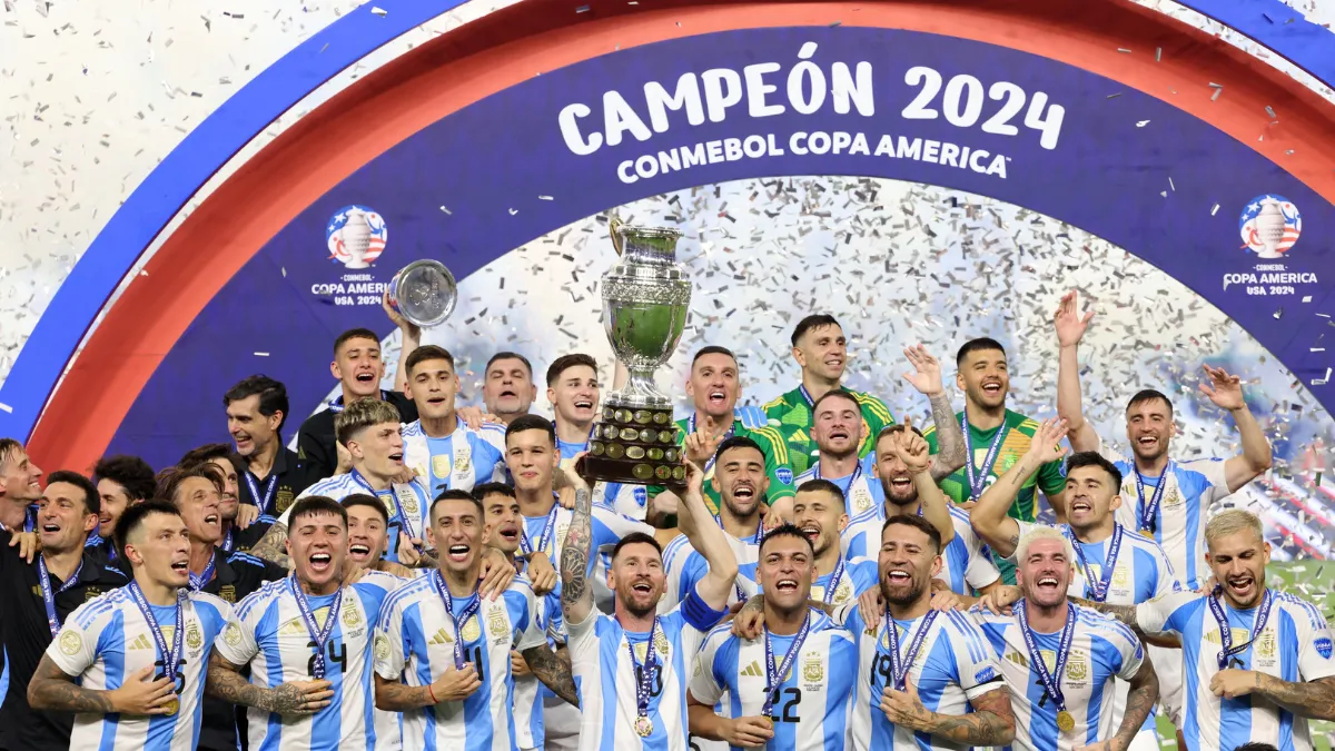 Argentina sería local para defender la Copa América obtenida en 2021 y 2024.