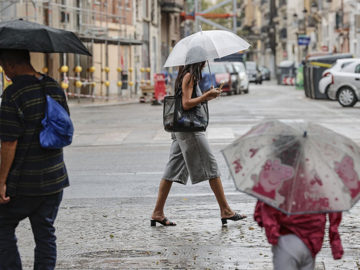 Preparará para salir con el paraguas Preparará para salir con el paraguas