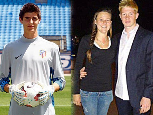 La gran Icardi: el arquero belga le sacó la novia a un compañero