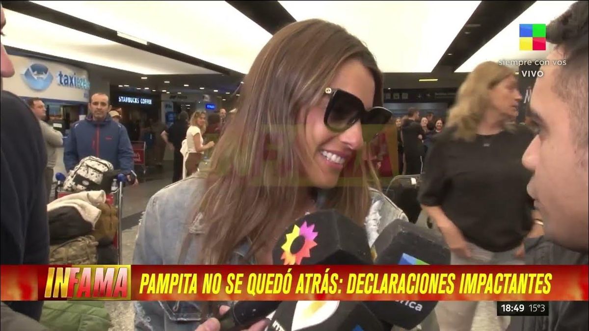 A sus 47 años, Pampita se mostró en ropa interior y causó furor: la foto viral